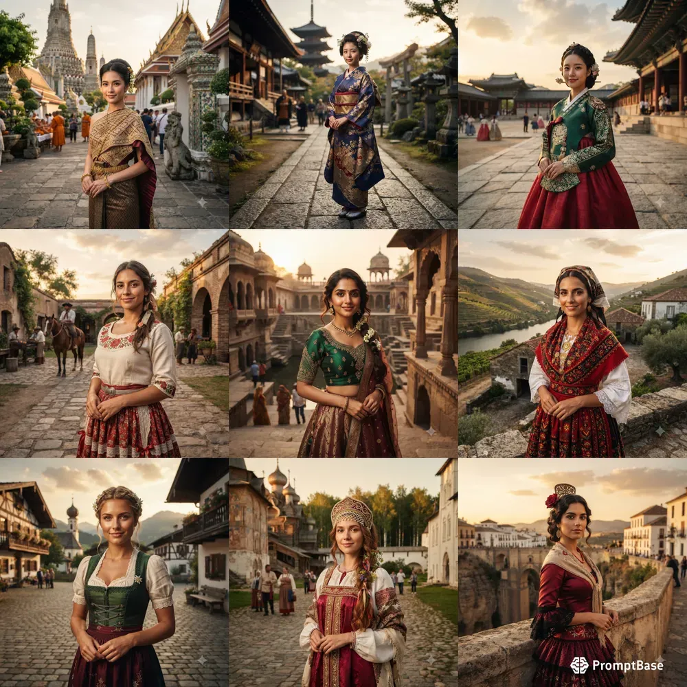 World Traditional Attire Collections