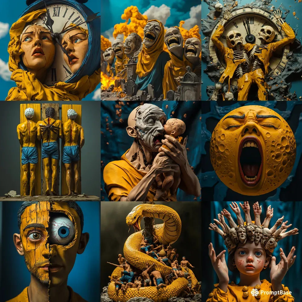 Quiet Defiance Collages