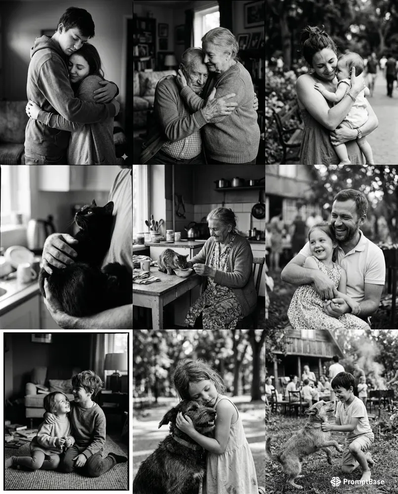 Black And White Documentary Photography