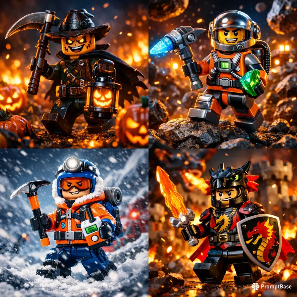 Cinematic Lego Event Scene Bases