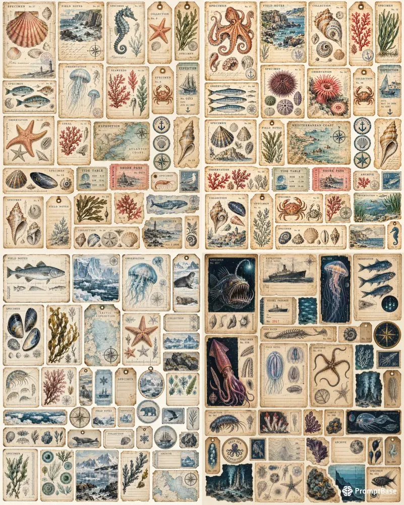 Ocean Naturalist Ephemera