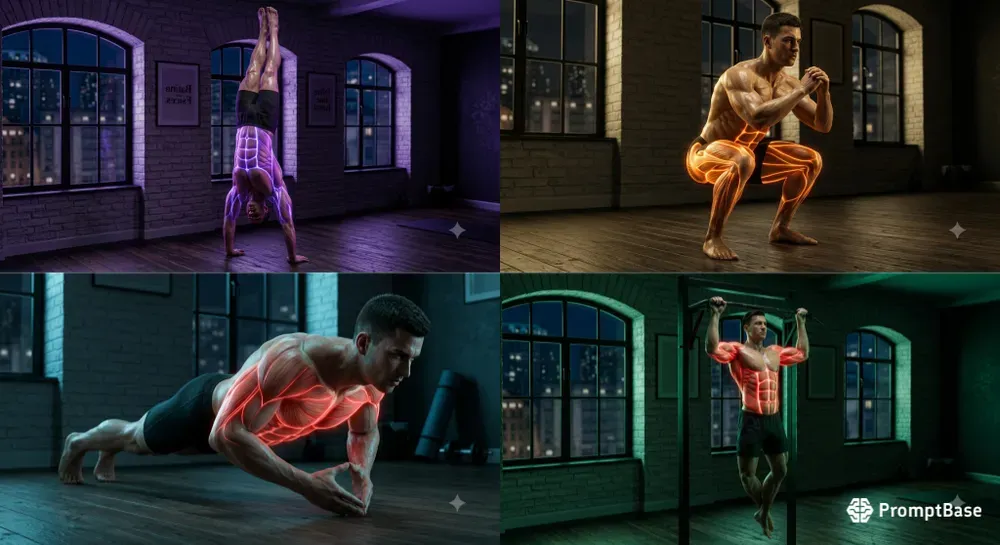 3D Calisthenics Muscle Guides