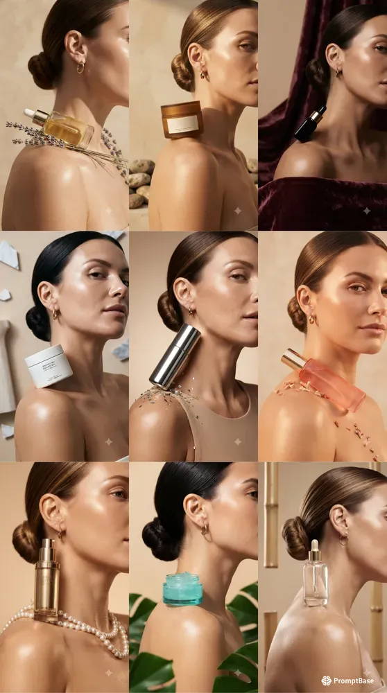 Luxury Cosmetic Ad Gens