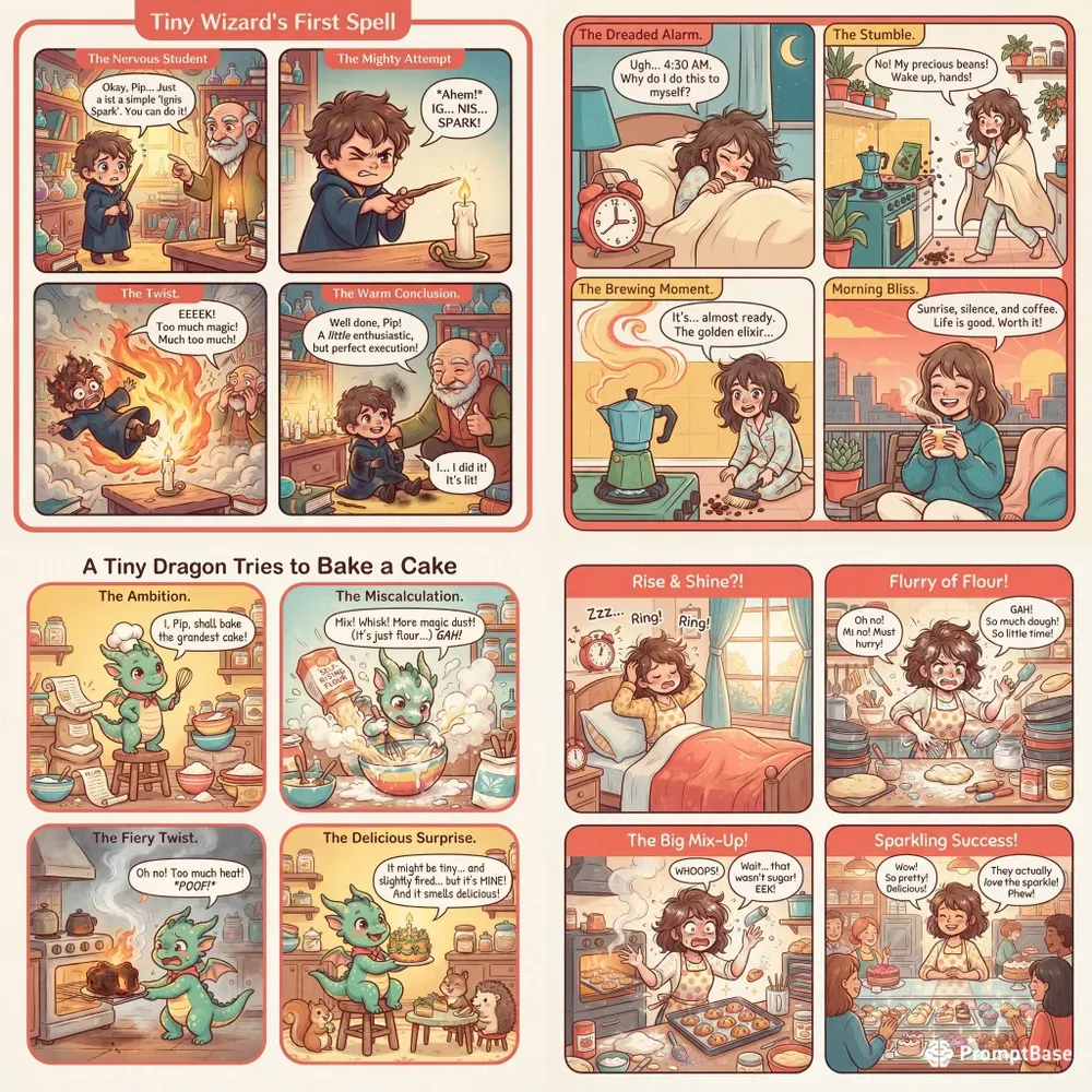 Cute 4panel Comic Creators