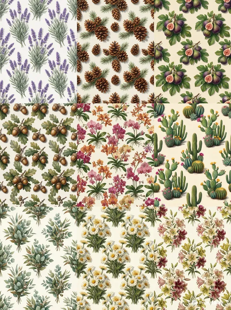 Hand Painting Seamless Patterns