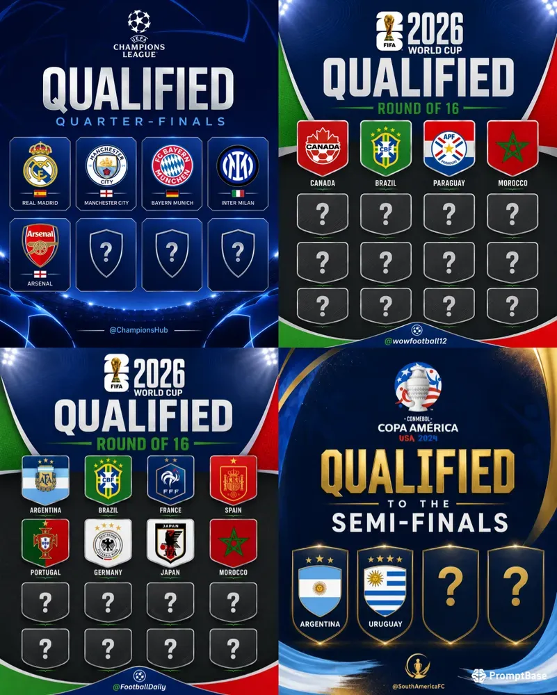 Football Qualification Graphics