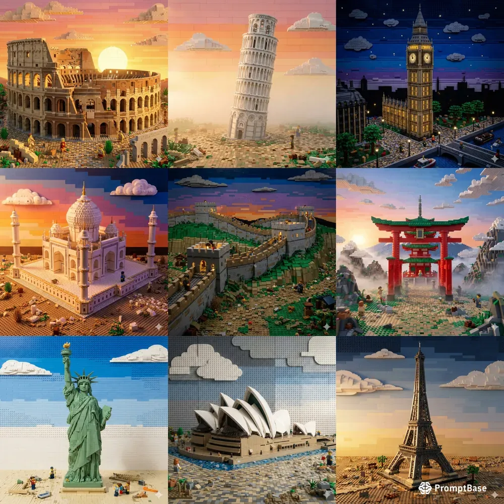 Lego Landmark Builders