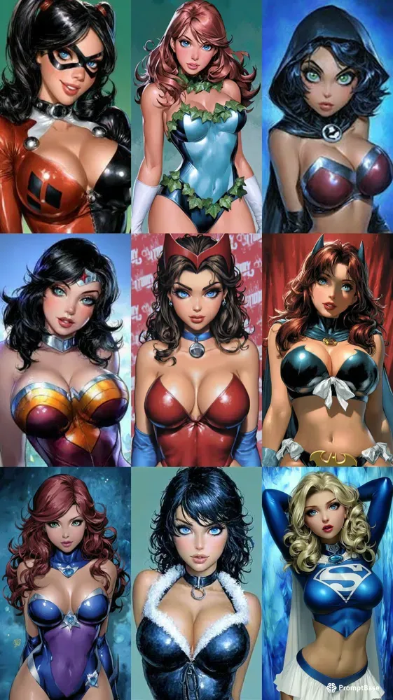 Comic Dc Hot Girls