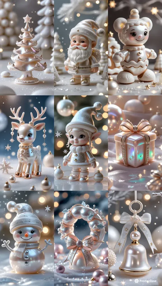 Christmas Whimsical Pearl Asmar Gift Toys