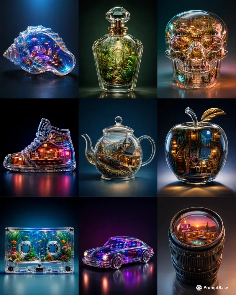 Pocket World Relics Miniature Worlds In