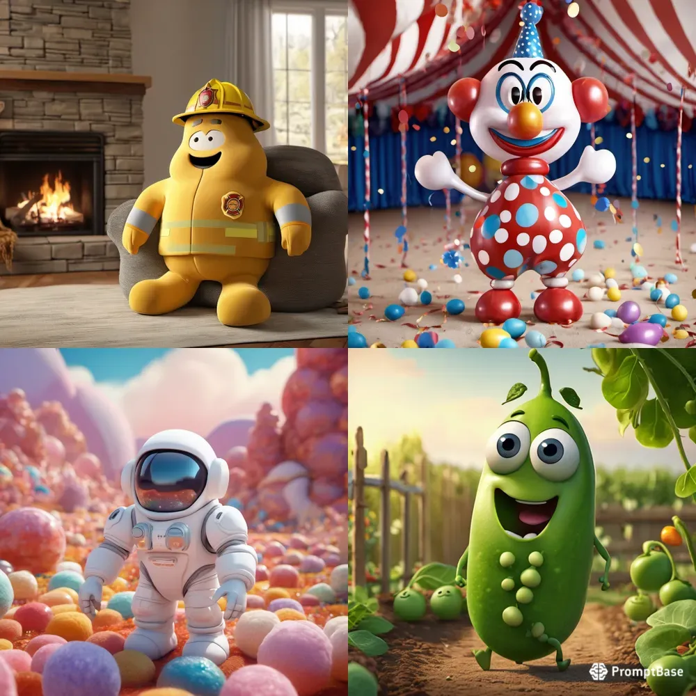 Funny Michelinstyle Mascots Collections