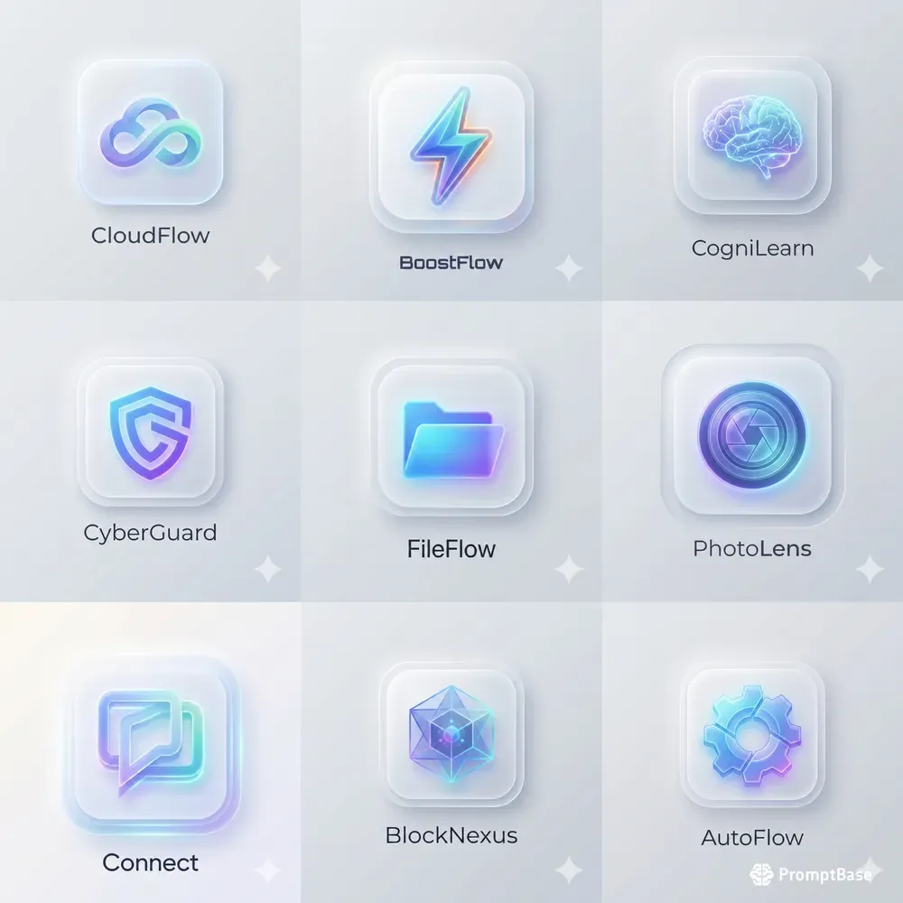 Advanced Software Icon Logos
