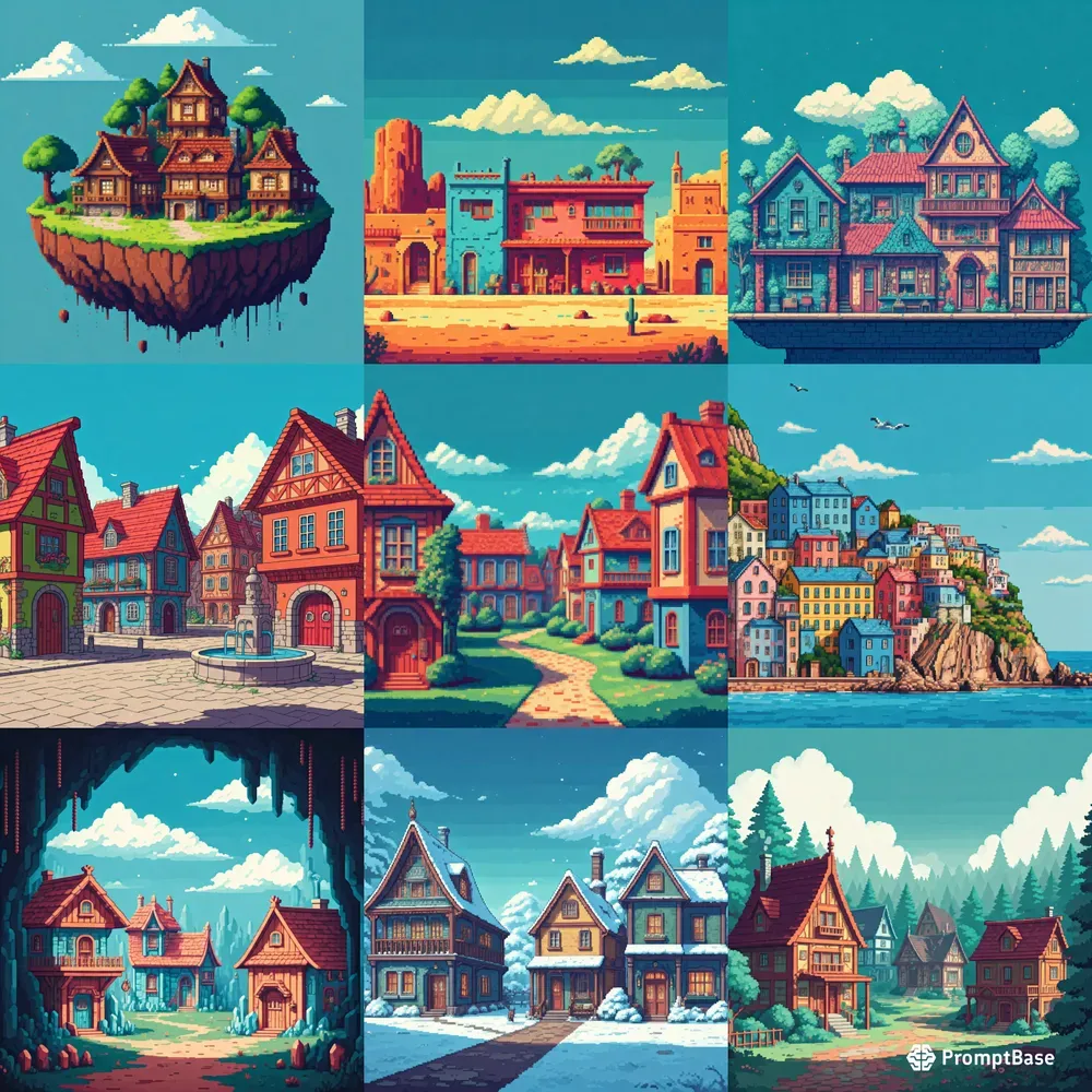 Environment Village Art