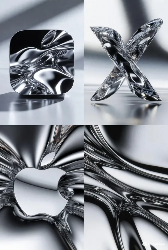 Liquid Metal Logos 8K