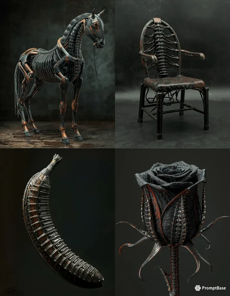 Giger Biomechanical Style
