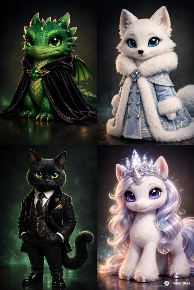 Luxury Cinematic 3D Characters