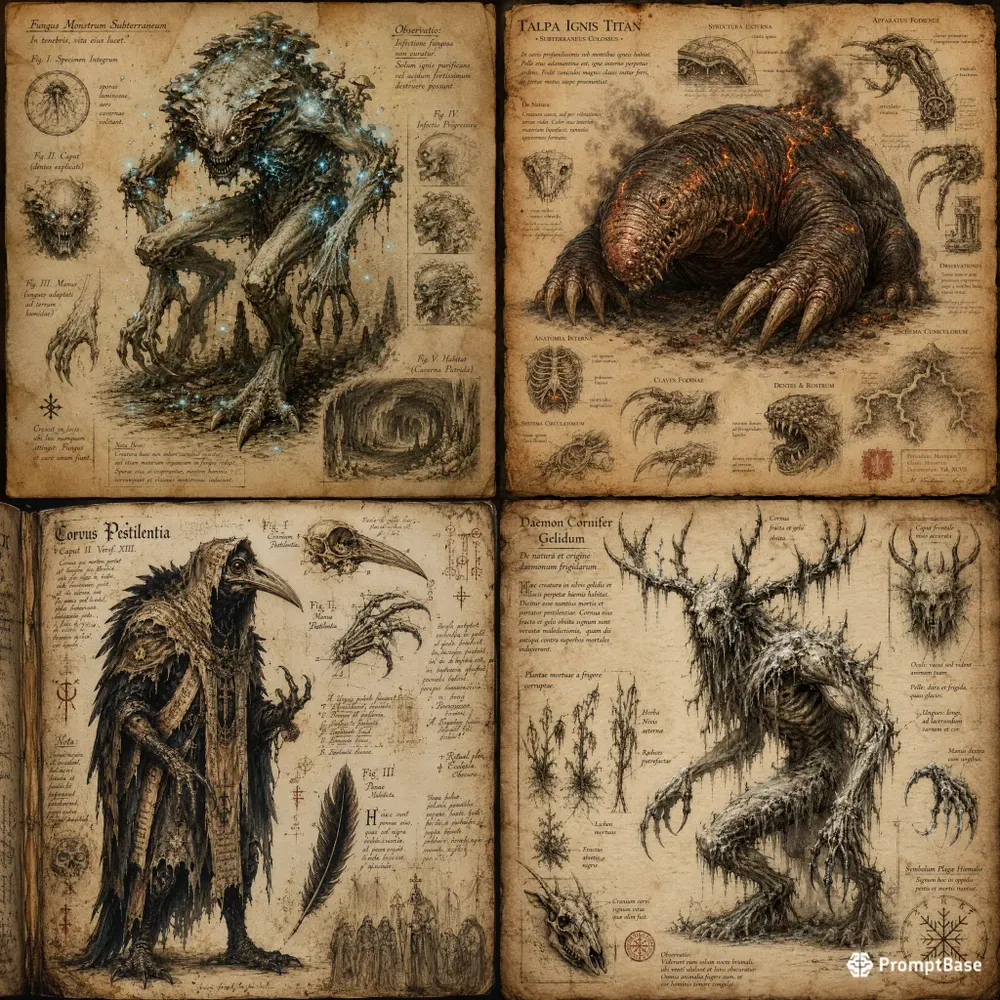 Cryptid Anatomy Archives