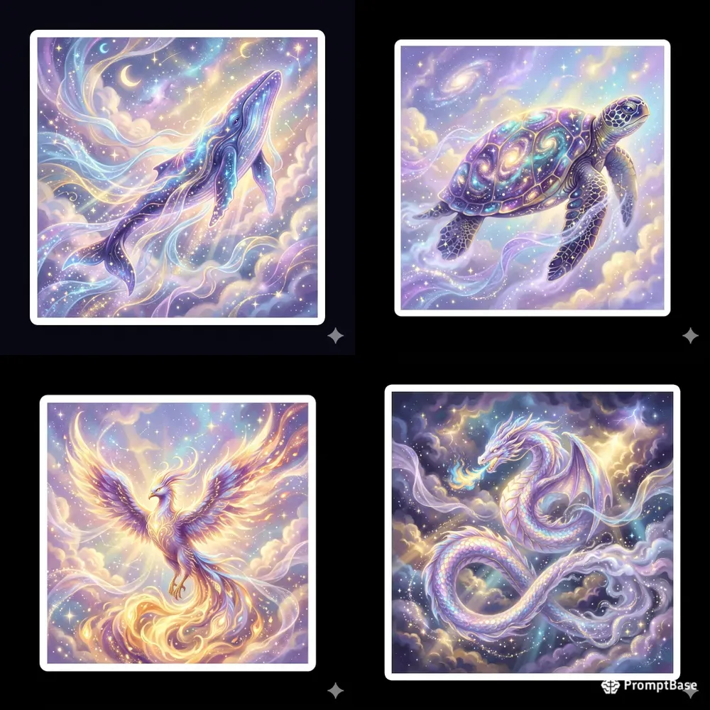 Magic Ethereal Stickers