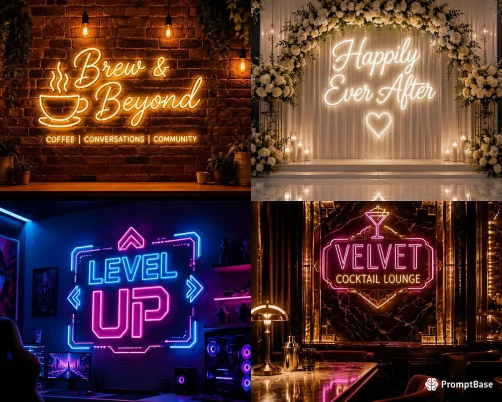 Premium Neon Sign Designers