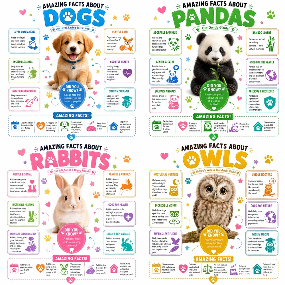 Animal Infographic Pros