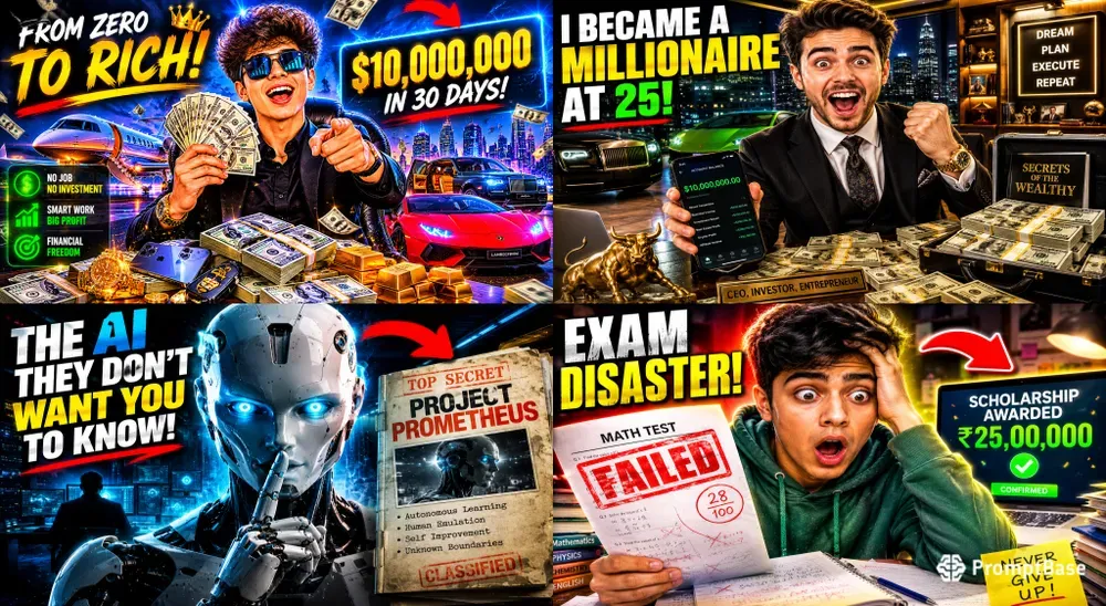 Viral YouTube Thumbnail Generator