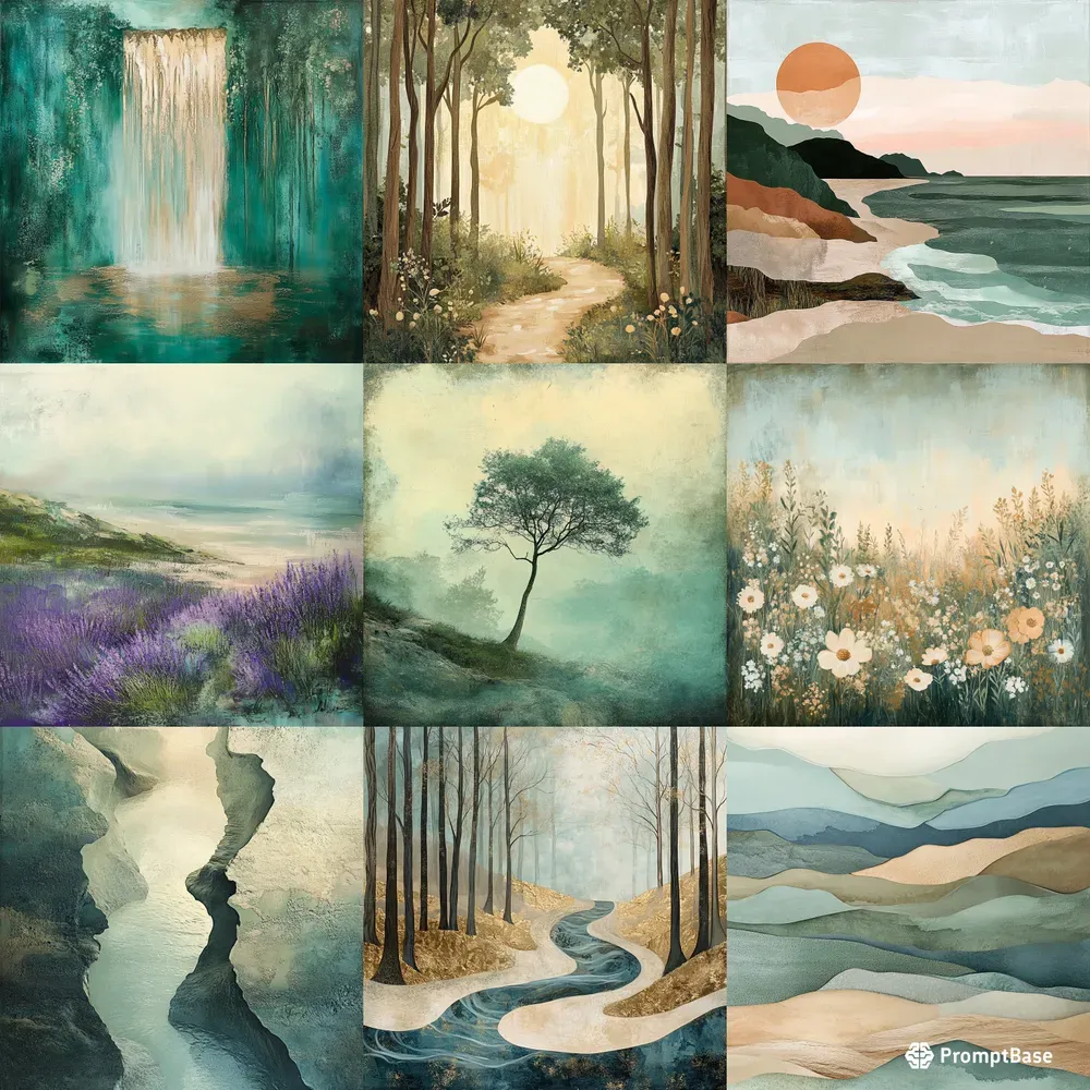 Natureinspired Serenity Wall Art