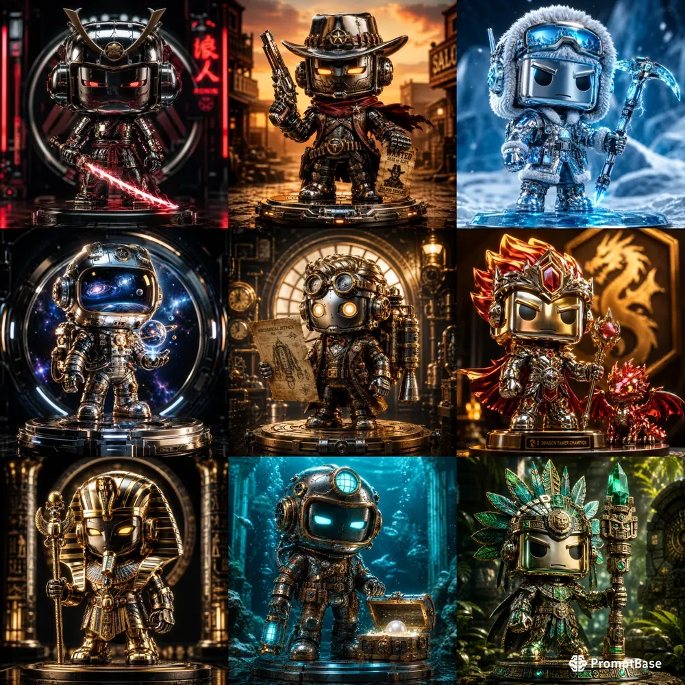 Lego Character Showcases