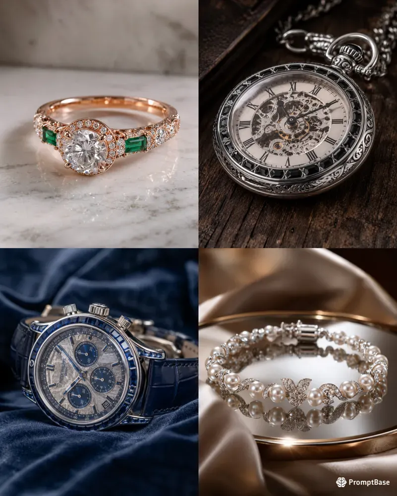 Jewelry Watch Macro Photography