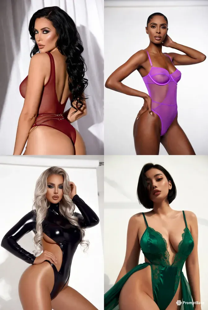Curvy Seductive Fashion Muses
