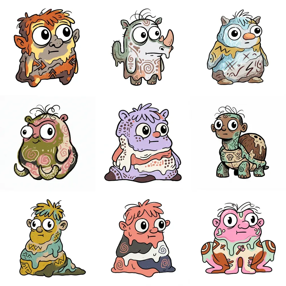 Surreal Primitive Mascot Creators