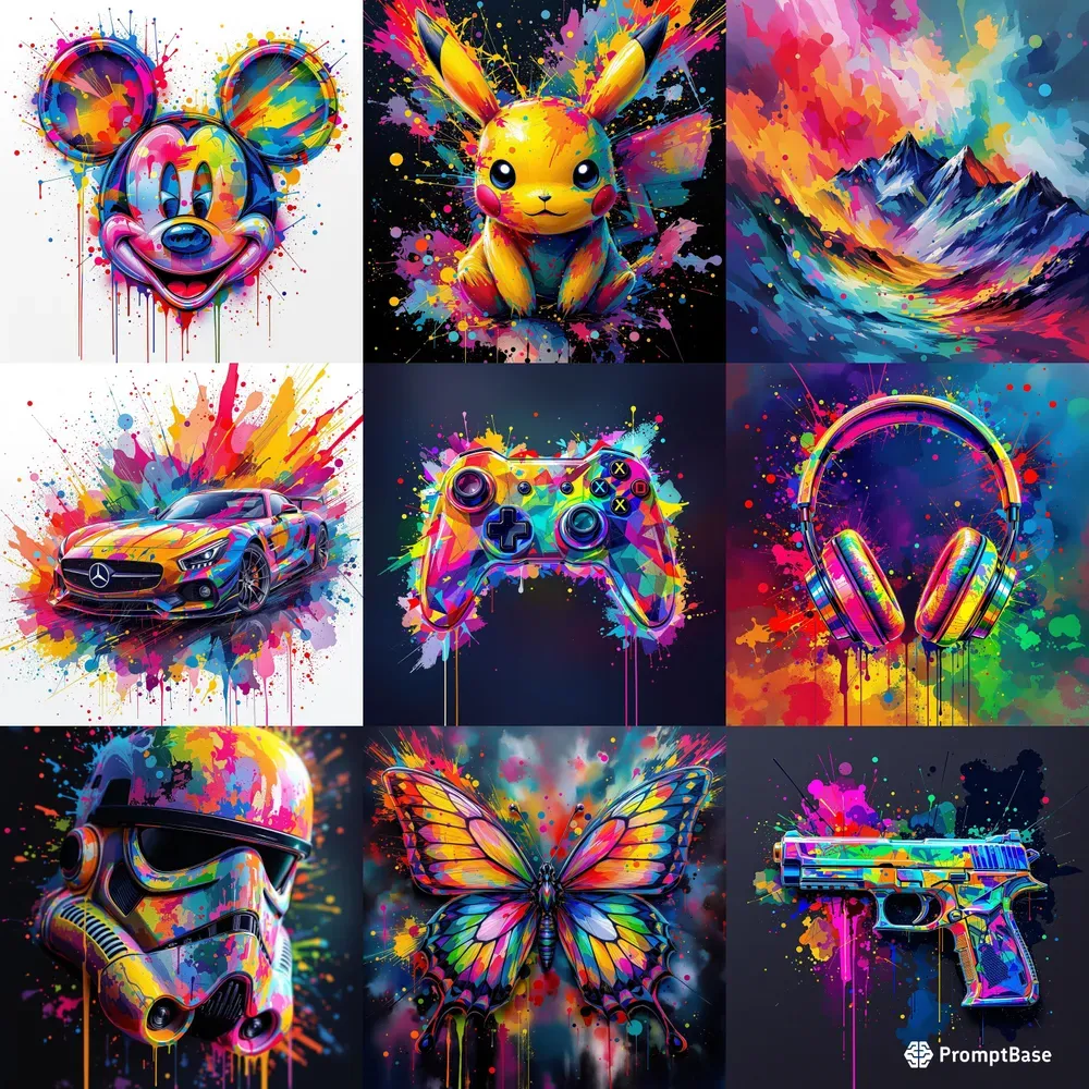 Colorful And Abstract Images Colorful Art