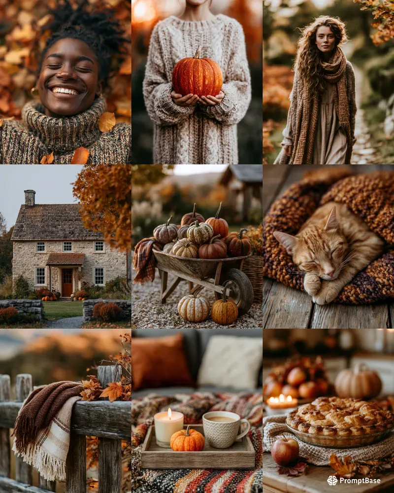 Cozy Autumn Aesthetic Photos
