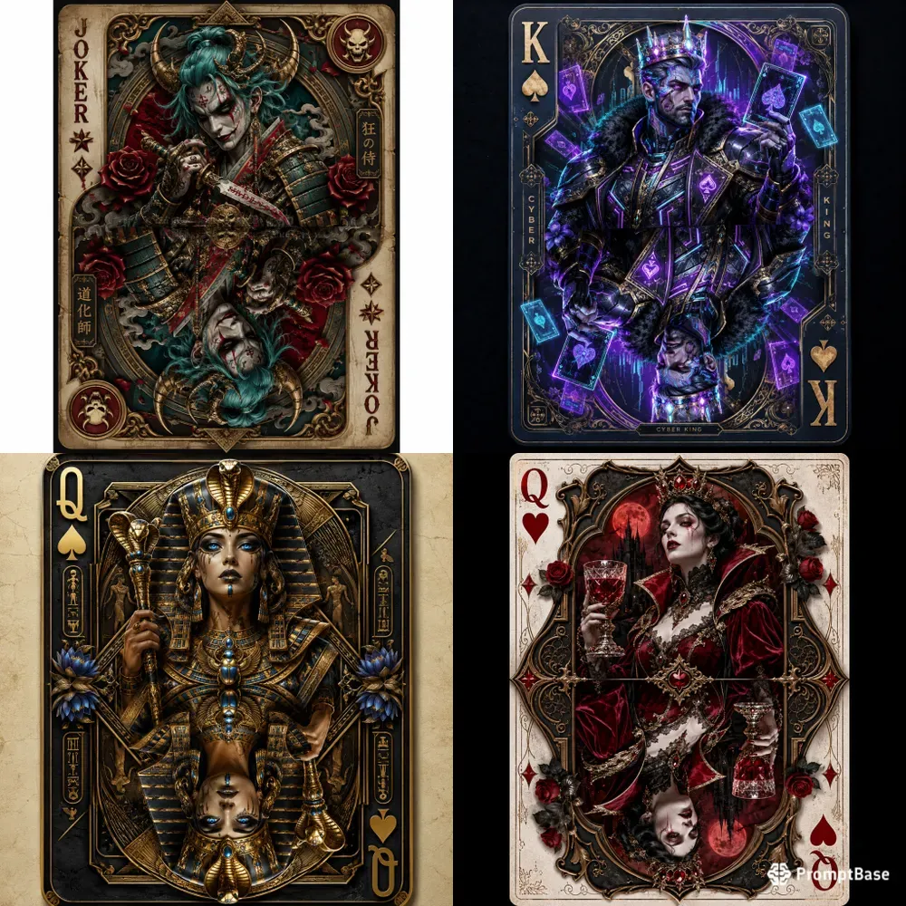 Dark Fantasy Card Art