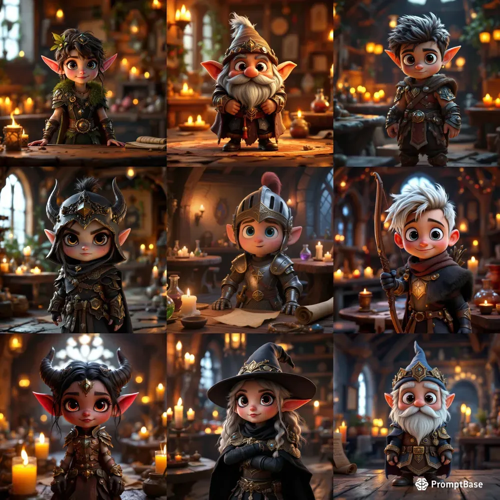 Cute Fantasy Characters Dangerous Dragons
