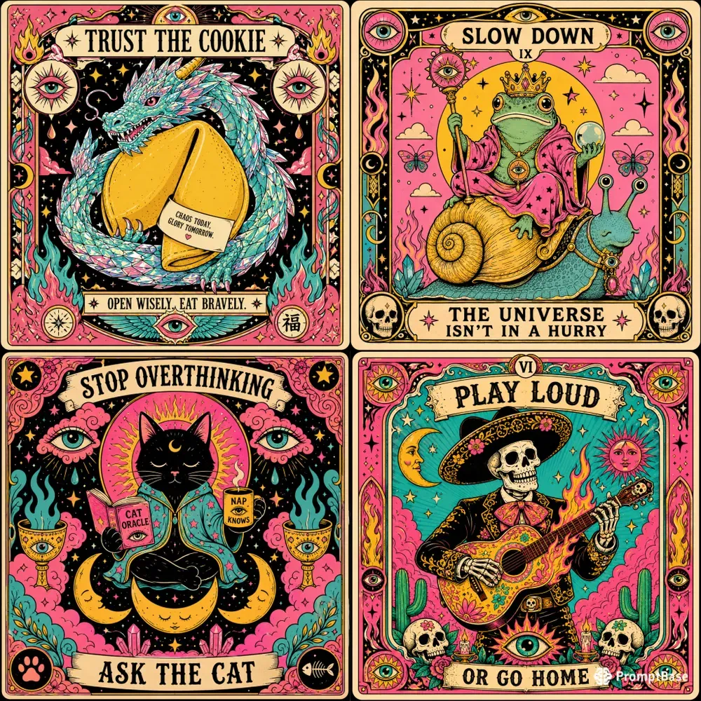 Pop Surreal Tarot Cards