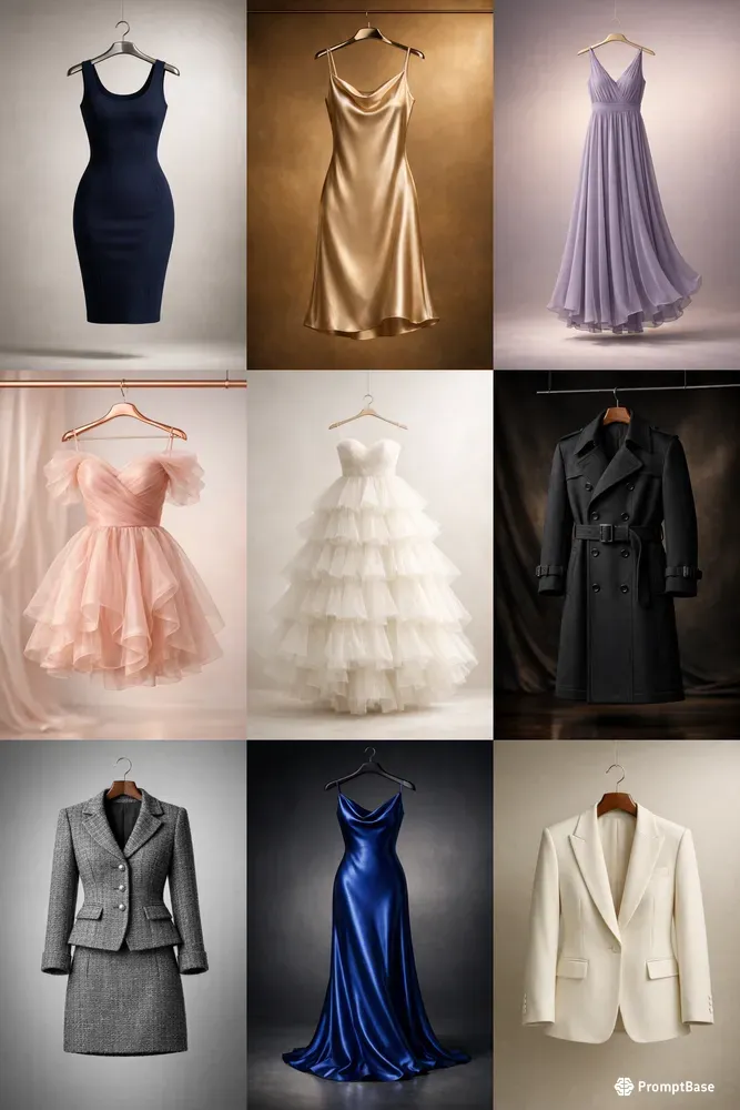 Luxury Apparel Studio Photography