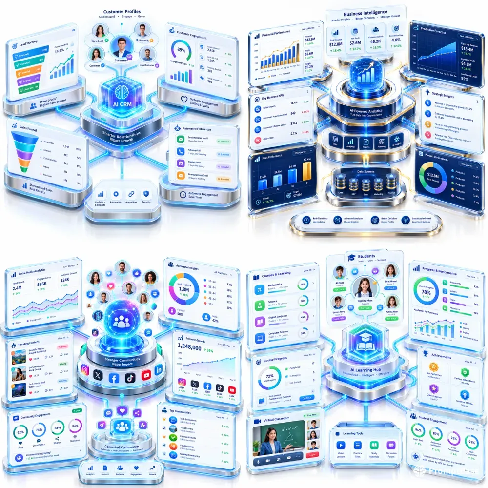 Dashboard 4 Smart Interface Concepts