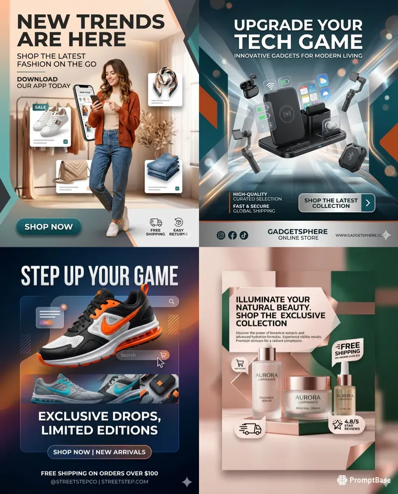 Ecommerce Business Poster Generator