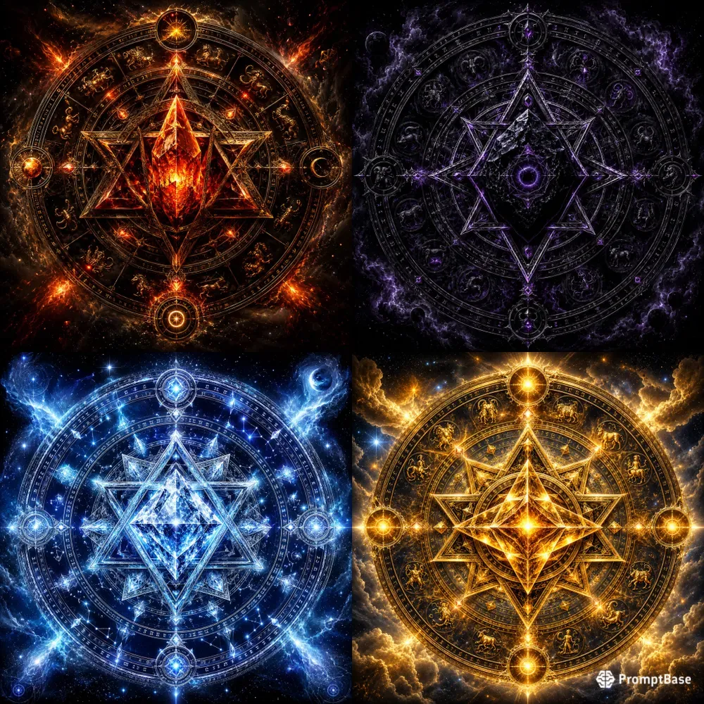 Celestial Elemental Star Sigils