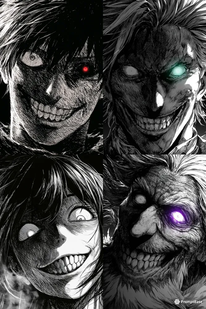Anime Breakdown Portraits