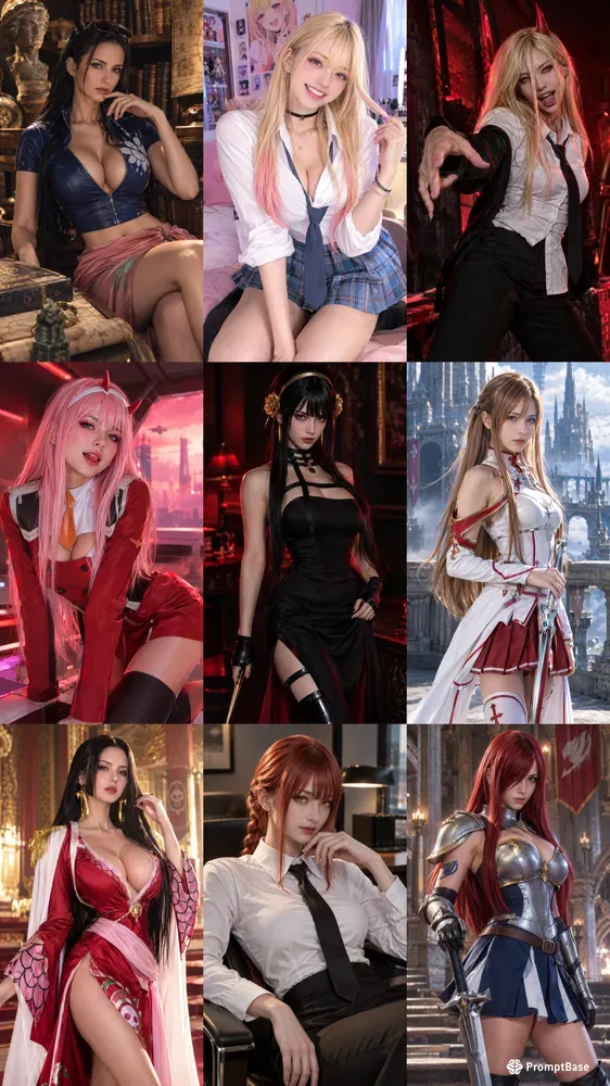 Hyper Realistic Anime Cosplay Portraits