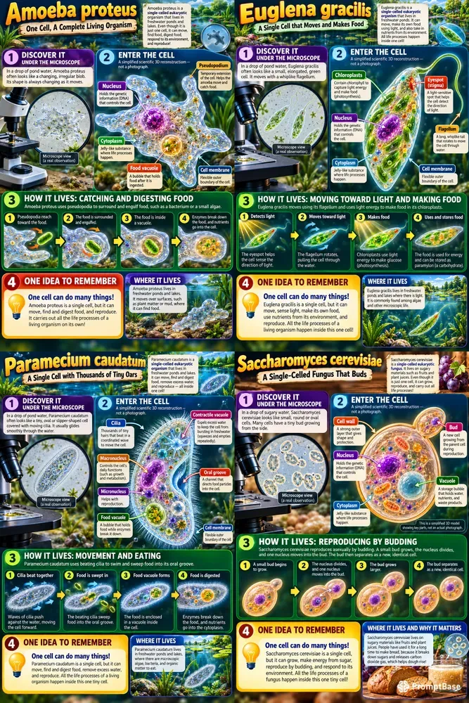 Worlds Under The Microscope