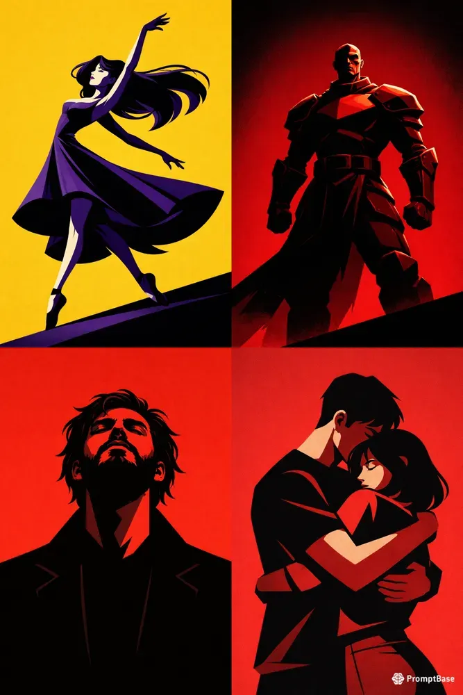 Minimalist Character Illustrations