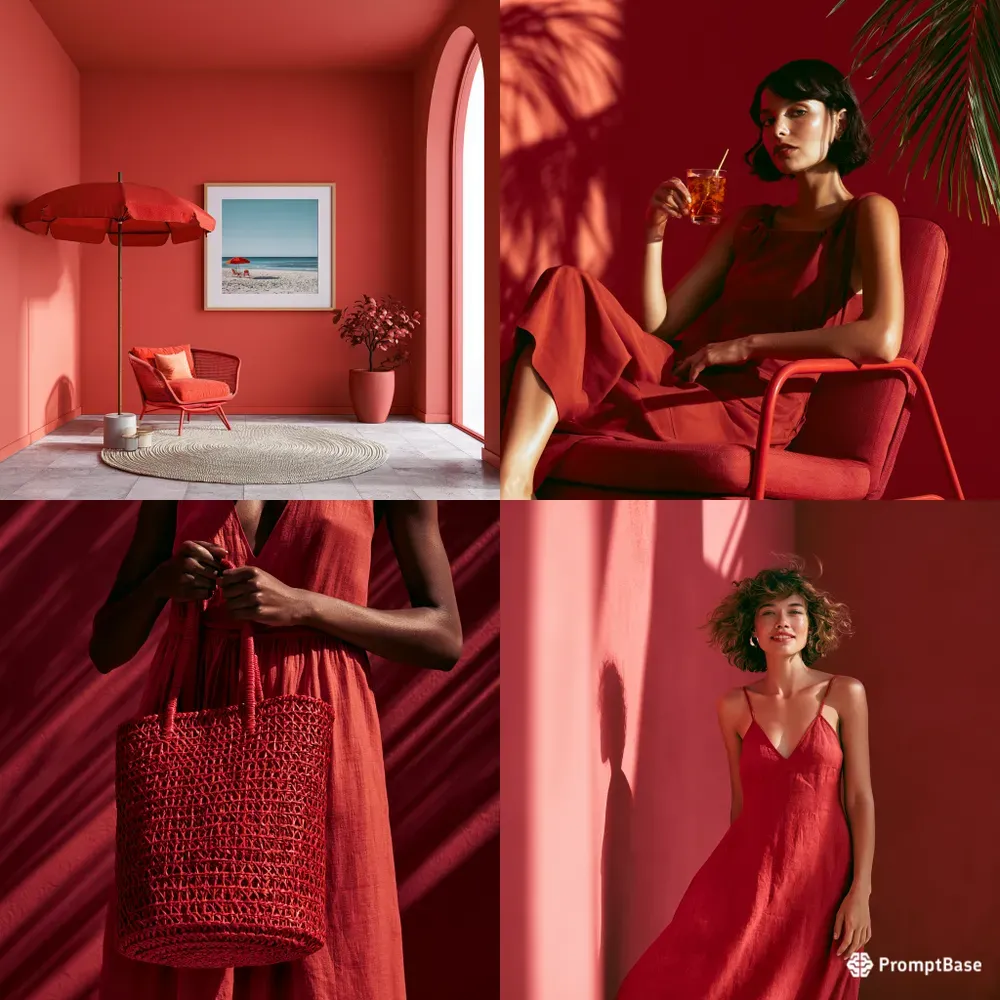 Berry Red Summer Styling Ideas