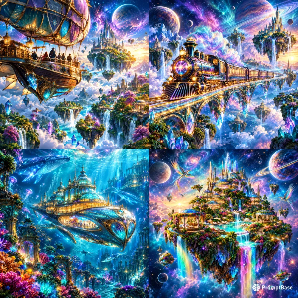 Cosmic Fantasy Voyage Art