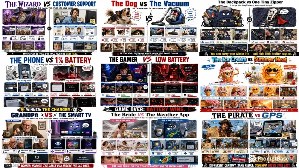 Viral Comedy Storyboards