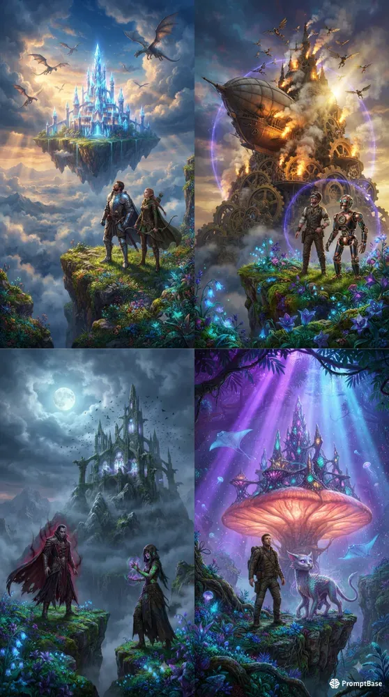 Multiverses Of Epic Fantasy Concept Art
