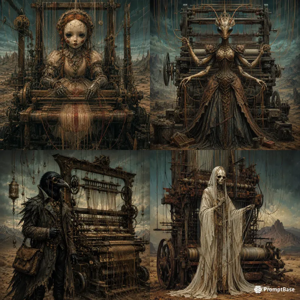 Surreal Loom Guardians