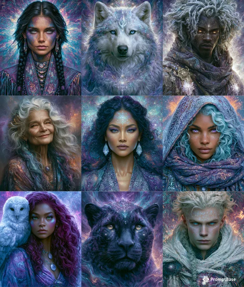 Psychedelic Visionary Portraits