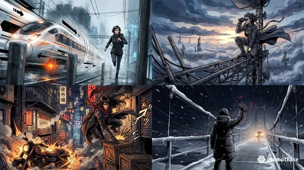 Anime Graphicnovel Cinematic Engines